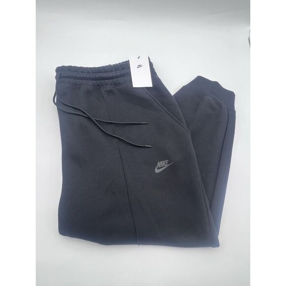 Nike Sportswear Tech Fleece Womens‎ 3X Black Joggers Sweatpants FB8332-010 NWT - Picture 1 of 16